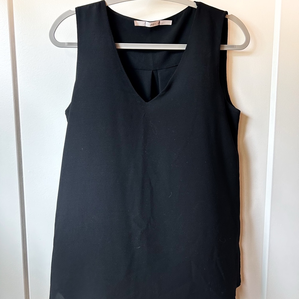 Gibson Black Sleeveless Top